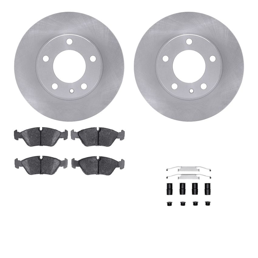 Dynamic Friction 6512-31185 Rotor Kit