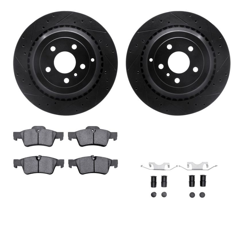Dynamic Friction 8512-63107 Rotor Kit