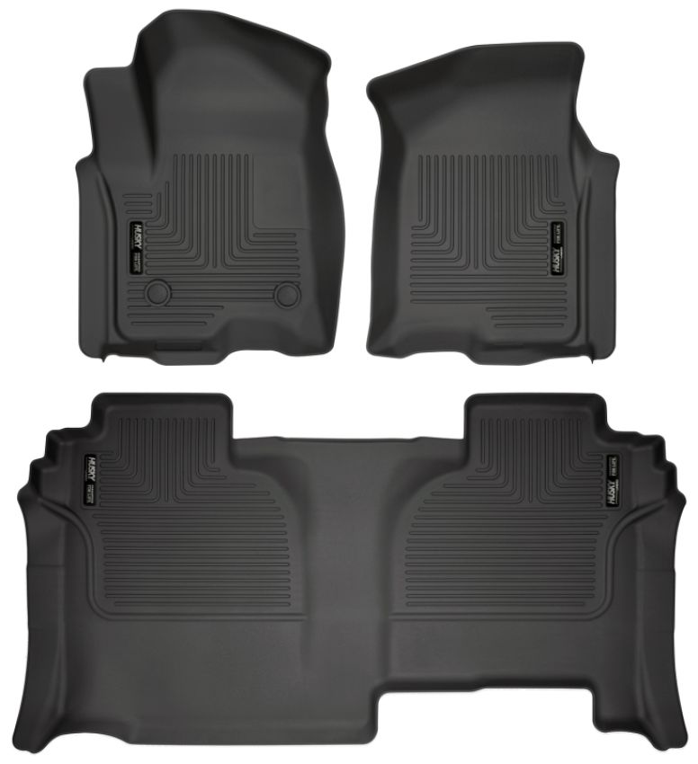 HUSKY LINERS HSK94031 Front & 2nd Seat Floor L iners Weatherbeater