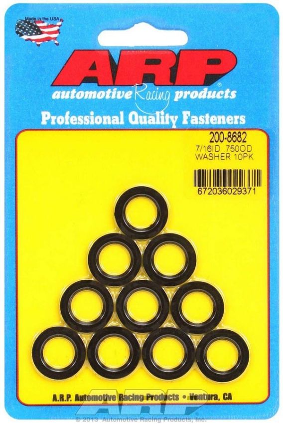 ARP ARP200-8682 Conn. Rod Washers - 7/16 ID x .675 OD Chamfer(10)