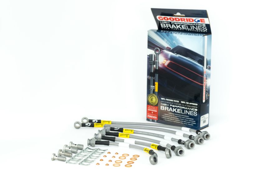 Goodridge 12295 08-10 Chevy Cobalt SS Models w/ Brembo Calipers Stainless Steel Brake Lines Kit
