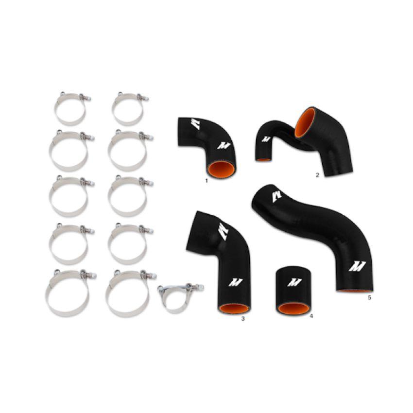 Mishimoto MMHOSE-VOL-97TBK 97-04 Volvo 850/S70/V70 Turbo Black Silicone Hose Kit
