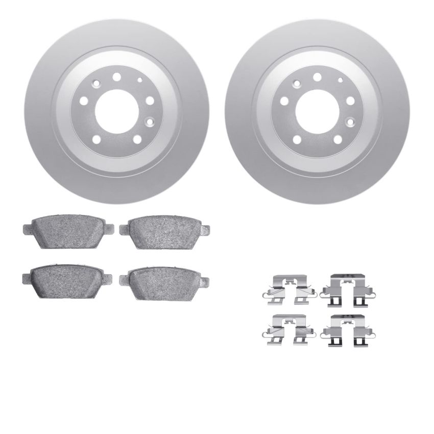 Dynamic Friction 4512-80073 Rotor Kit