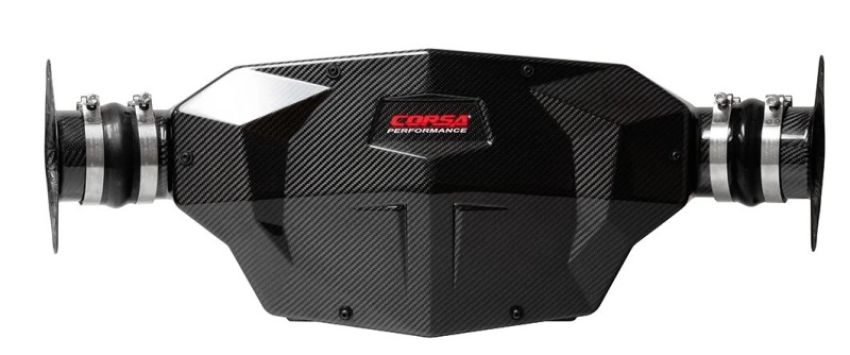 Corsa Performance 44003D Corsa Performance C8 Corvette Carbon Fiber Air Intake with DryTech 3D No Oil Fil