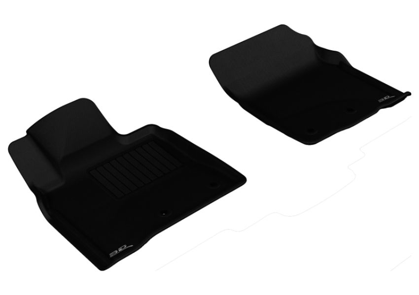 3D MAXpider 2012-2020 Lexus/Toyota LX/Land Cruiser Kagu 1st Row Floormat - Black
