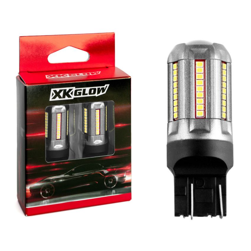 XKGLOW XK7440-A XK Glow 2pc Amber 7440 Auto Bulb