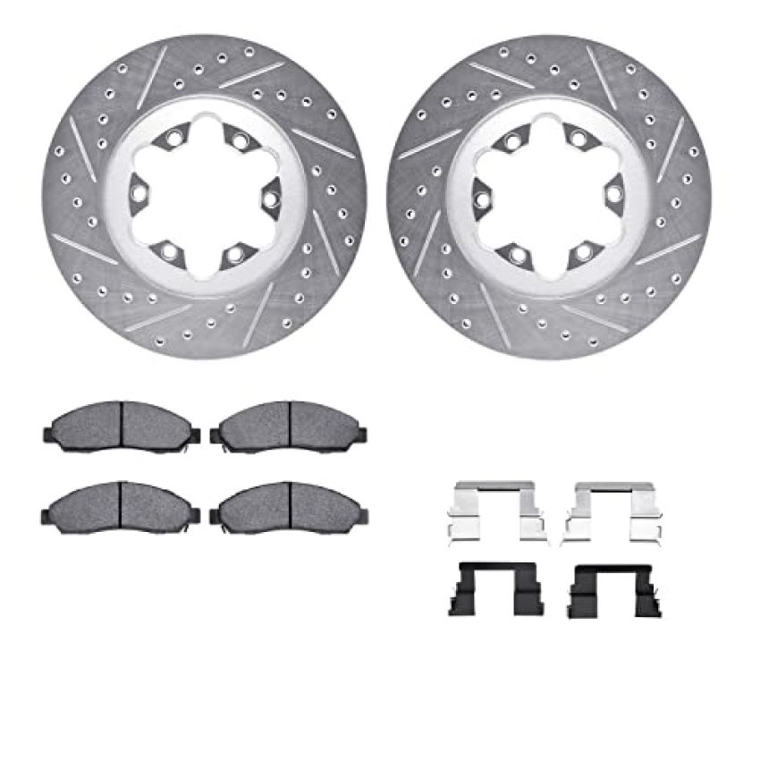 Dynamic Friction 7212-48025 Rotor Kit
