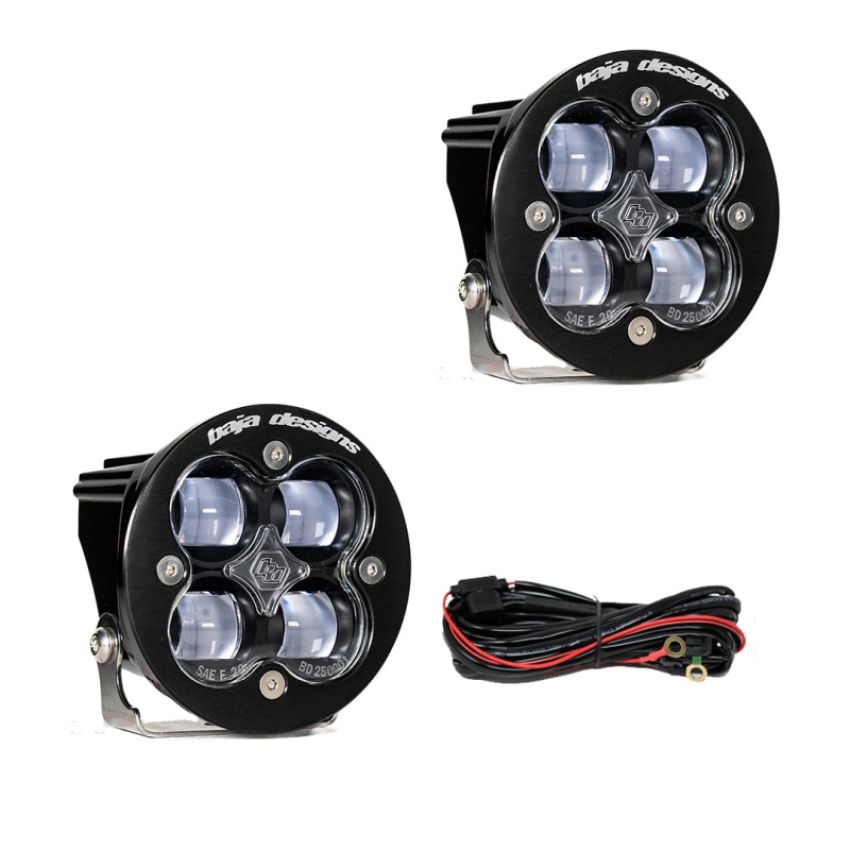Baja Designs 247802 Squadron-R SAE LED Auxiliary Light Pod Pair