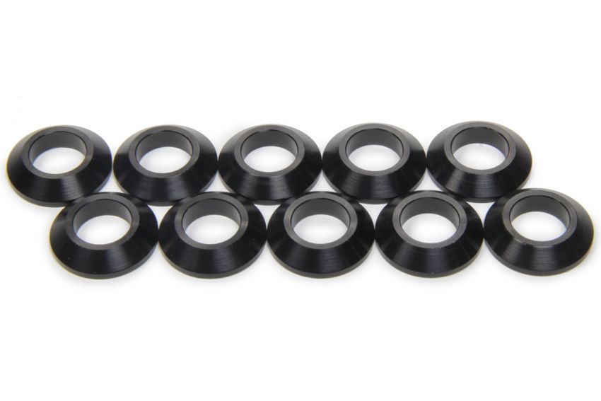 MPD RACING MPD41006 1in Cone Spacer 10 pack Aluminum - Black