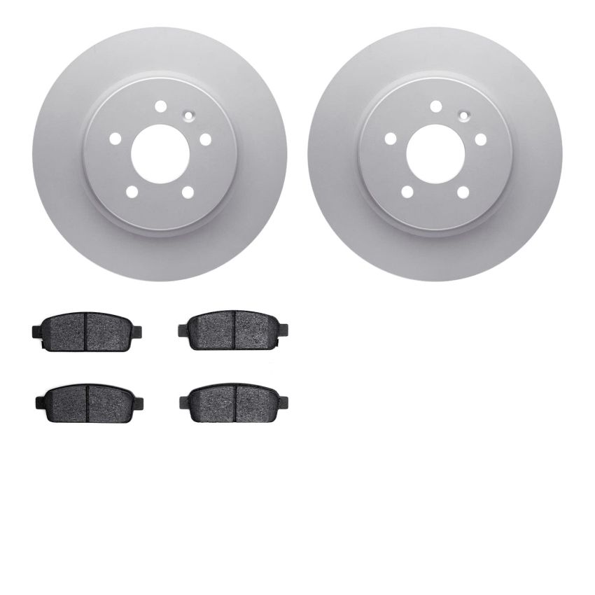 Dynamic Friction 4502-46115 Rotor Kit