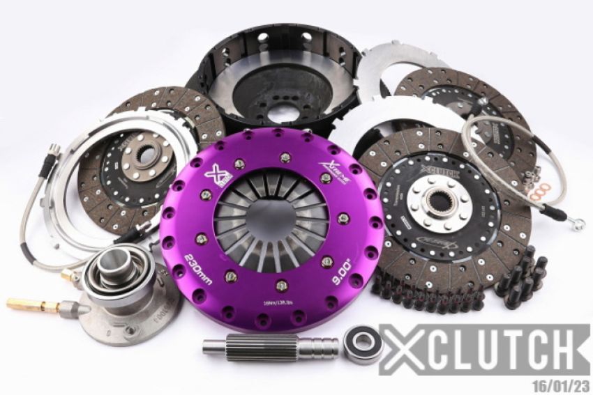 XCLUTCH XKGM23633-3G 09-15 Cadillac CTS V 6.2L 9in Triple Solid Organic Clutch Kit