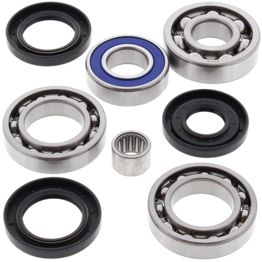 All Balls Racing 25-2043 2002 Arctic Cat 375 2x4 w/AT Differential Bearing & Seal Kit Rear