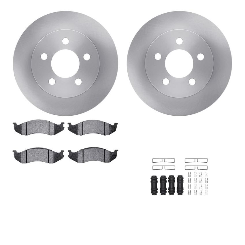 Dynamic Friction 6512-42186 Rotor Kit