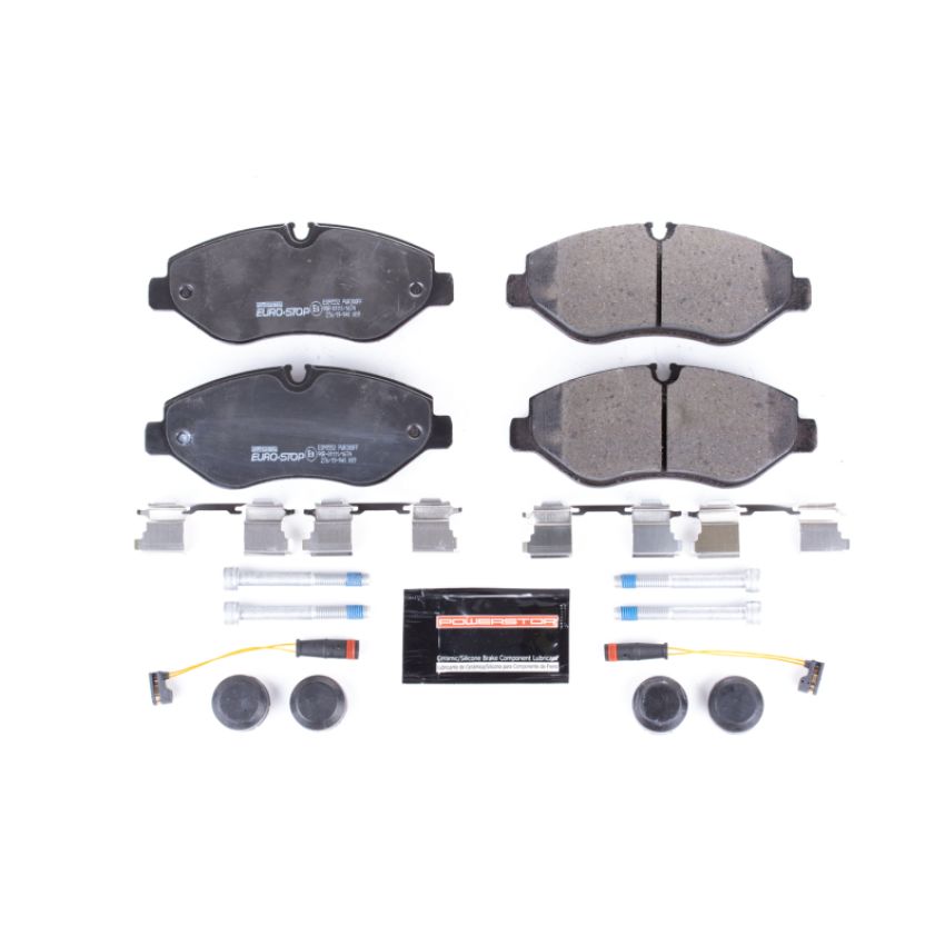 PowerStop ESP0552 EuroStop ECE-R90 Certified Brake Pad Set