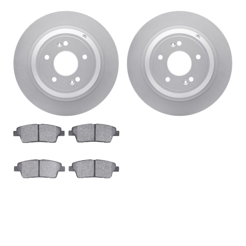 Dynamic Friction 4502-03148 Rotor Kit