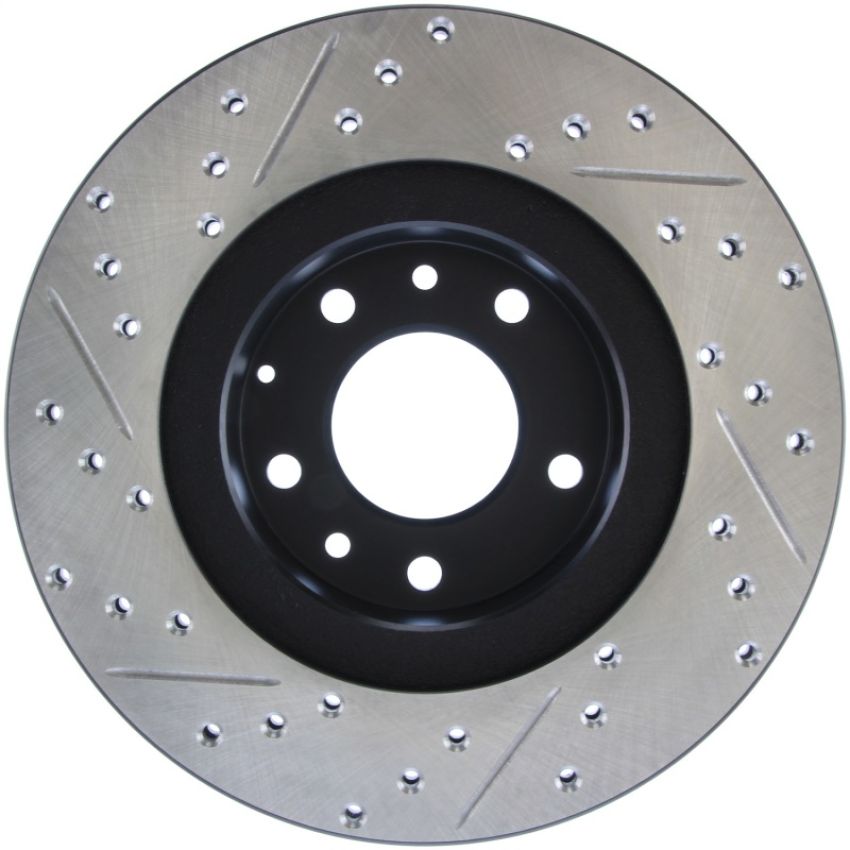 Stoptech 127.45051L Slotted & Drilled Sport Brake Rotor