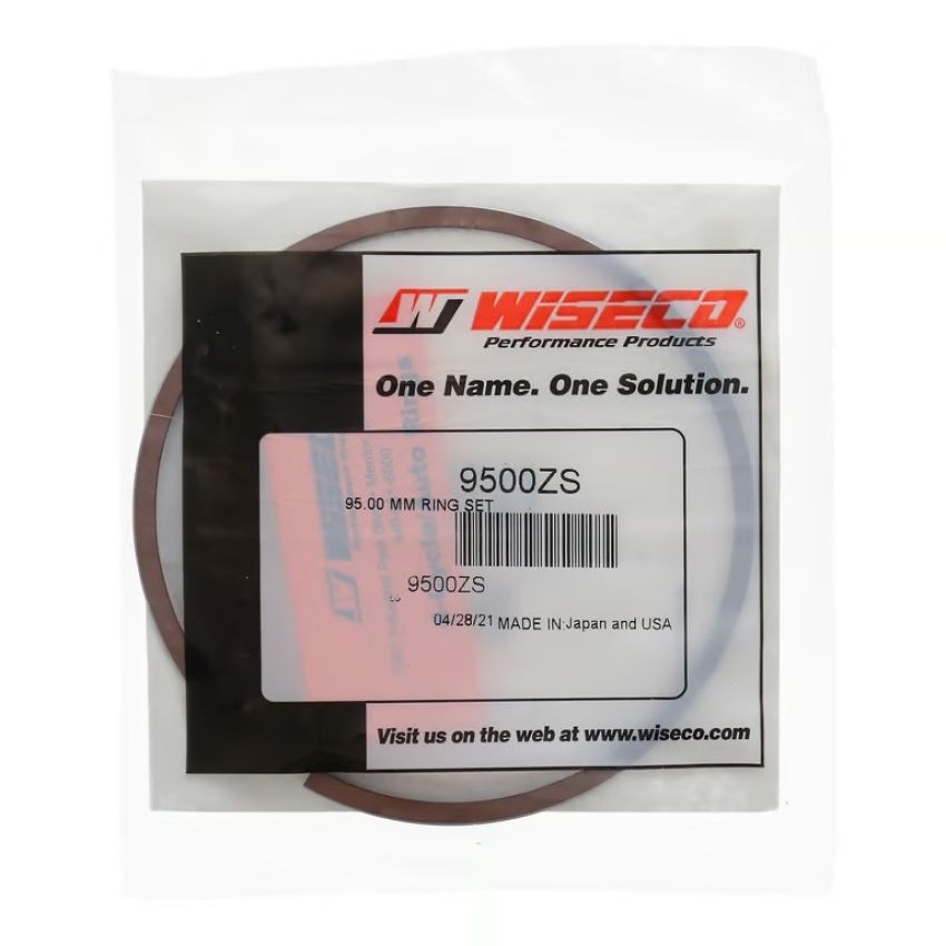 Wiseco 9500ZS Wiseco Piston Ring Set, 4 Cycle, 95.00 MM Bore