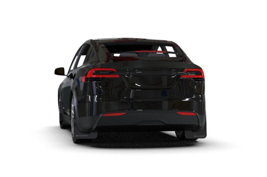 Rally Armor MF102-UR-BLK/DGRY Black Mud Flap/Dark Grey Logo