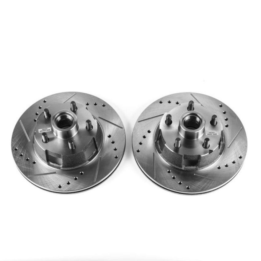 PowerStop AR8153XPR PowerStop Evolution Performance Drilled and Slotted Rotor Pair