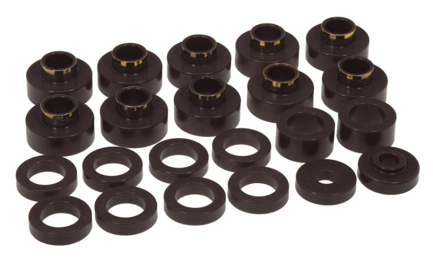 Prothane 1-103-BL 80-86 Jeep CJ5/CJ7 Body Mount 22 Bushing Kit - Black