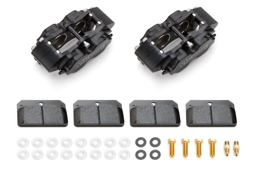 STRANGE STGB1850 Pro Race Brake Caliper Kit - 4 Piston w/Sft Pad