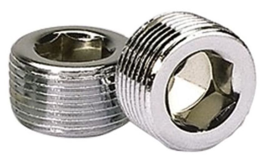 MOROSO MOR39154 3/4in. NPT Chrome Pipe Plug 2 Per Package