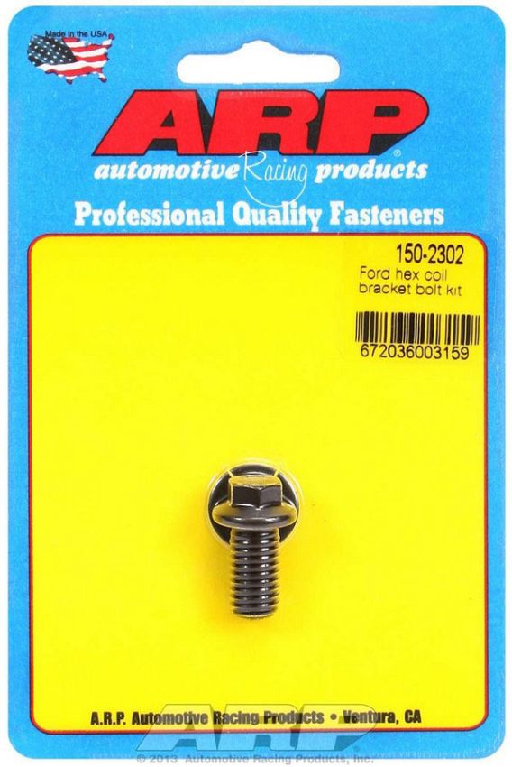 ARP ARP150-2302 Ford Coil Bracket Bolt Kit - 6pt.