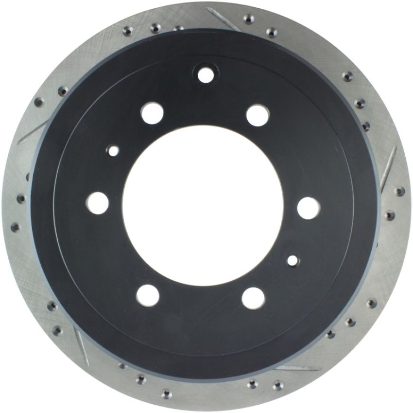 Stoptech 127.44094L Slotted & Drilled Sport Brake Rotor