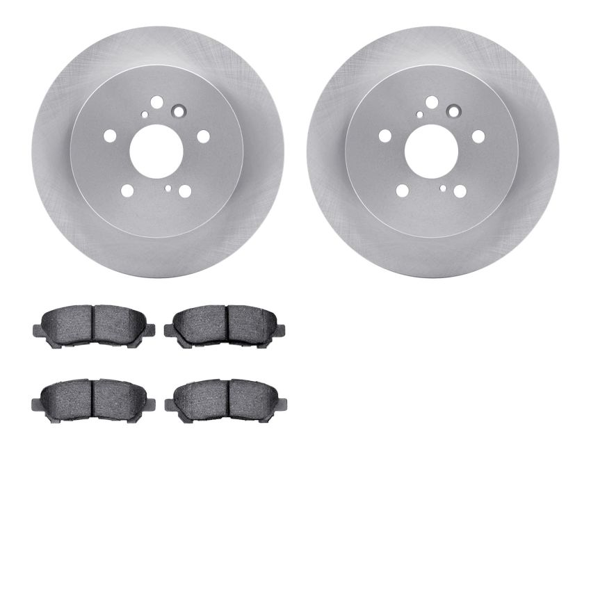 Dynamic Friction 6502-76662 Rotor Kit
