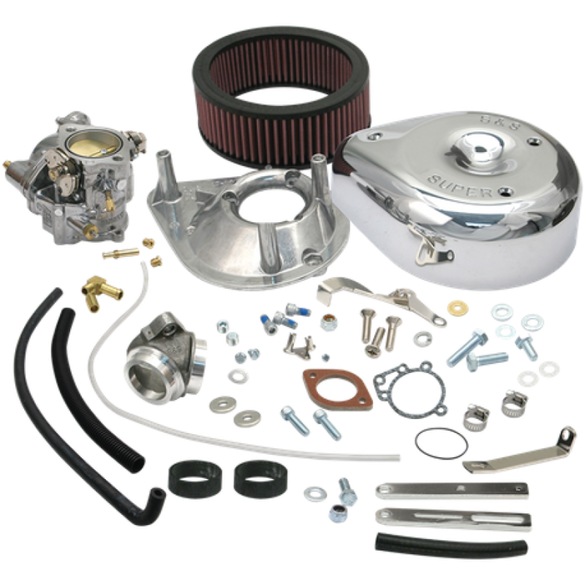 S&S Cycle 11-0411 79-84 BT Models Super E Carburetor Kit -Standard Tanks
