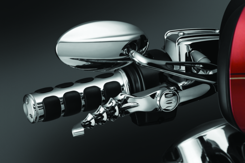 Kuryakyn 1721 Zombie Levers 14-16 Touring Chrome