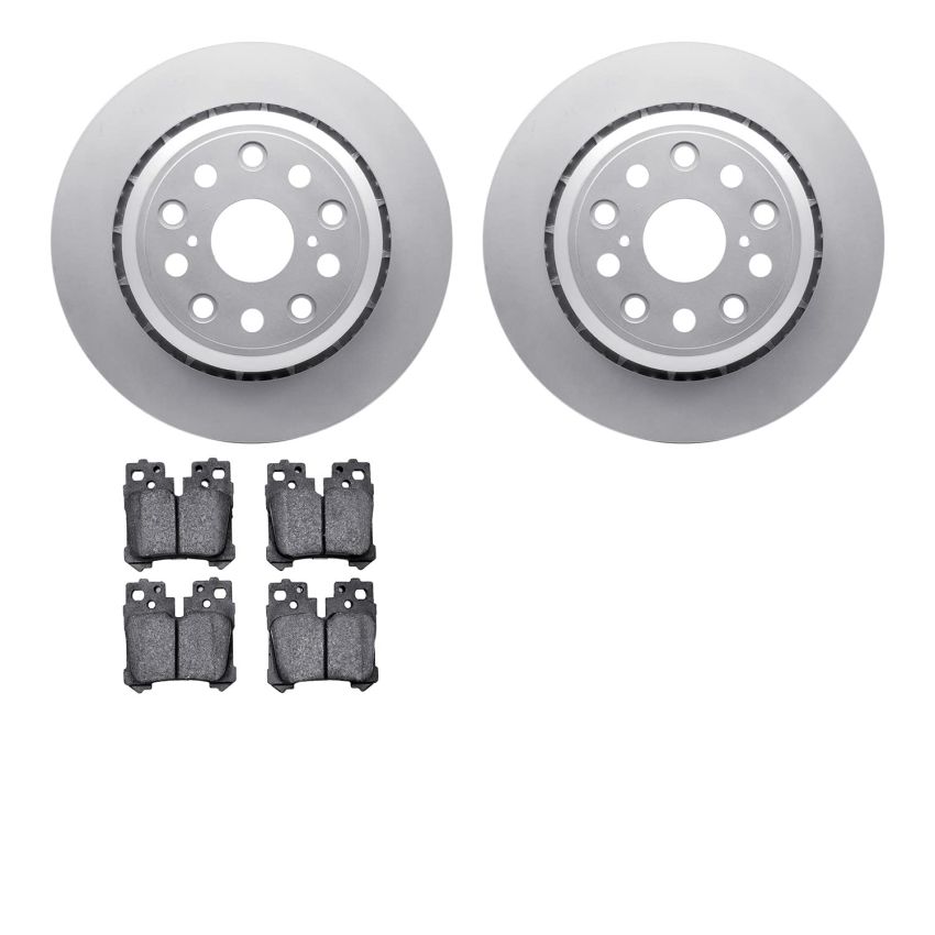 Dynamic Friction 4502-75048 Rotor Kit