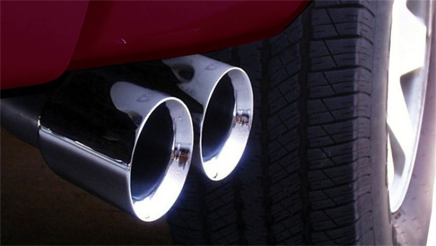 Corsa Performance 14237 3.0in. Cat-Back Single Side Exit with Twin 4.0in. Polished Pro-Series Tips