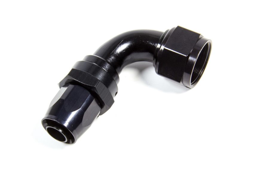 FRAGOLA FRG229015-BL Hose Fitting #16 90 Deg. to #12 Hose Black