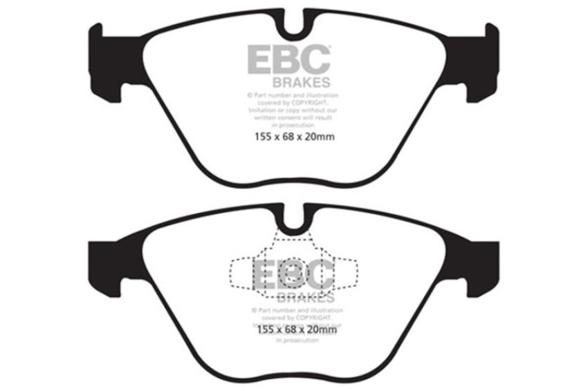 EBC Brakes DP51512NDX Bluestuff NDX Full Race Brake Pads