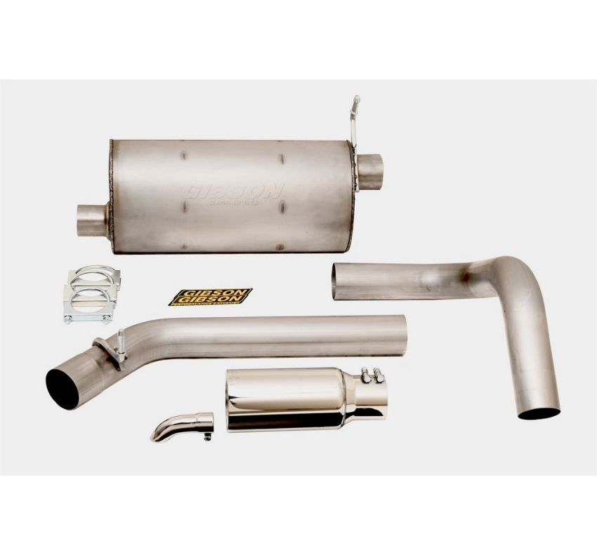 Gibson Performance Exhaust 956012S RV Power Cat-Back Single Exhaust System; Stainless