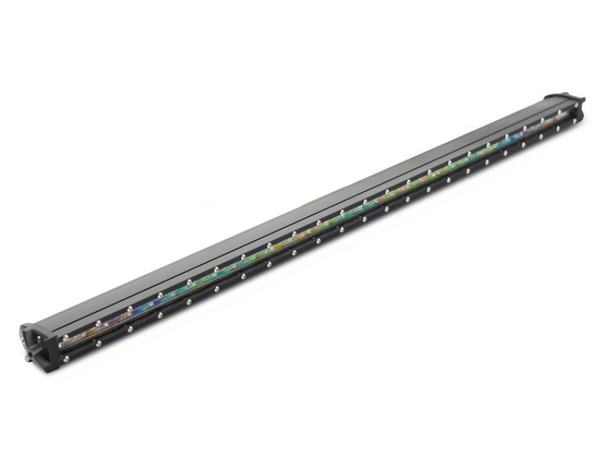 Raxiom J168736 18-23 Jeep Wrangler JL Axial Series 30-In Rear Window Mounted LED Light Bar