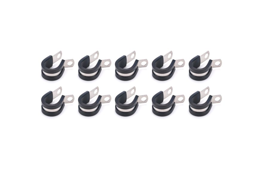 QUICKCAR RACING PRODUCTS QRP66-836 Adel Line Clamps Alum 5/8in 10pk
