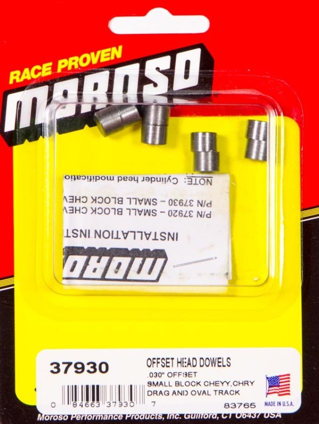 MOROSO MOR37930 Sbc Offset Head Dowels