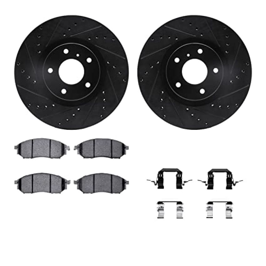 Dynamic Friction 8512-67091 Rotor Kit