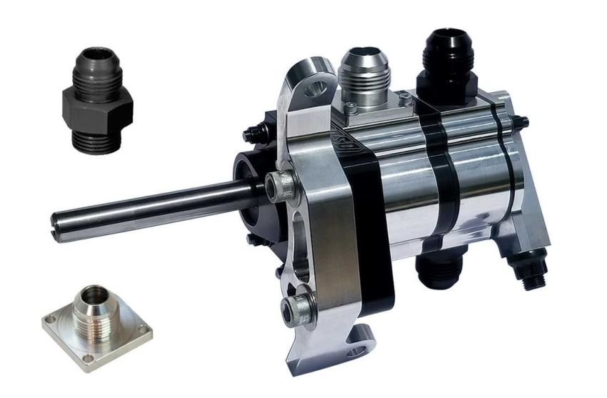Moroso 22302 GM LS 2 Stage External Oil Pump - Tri-Lobe - Right Side - 1.200 Pressure