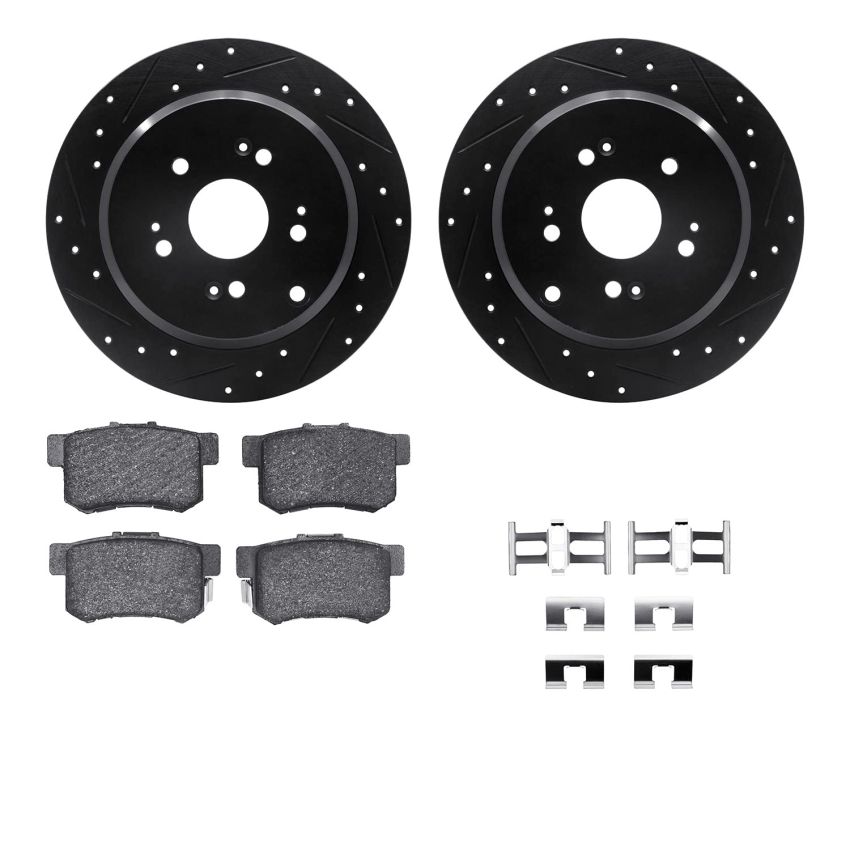 Dynamic Friction 8512-59041 Rotor Kit