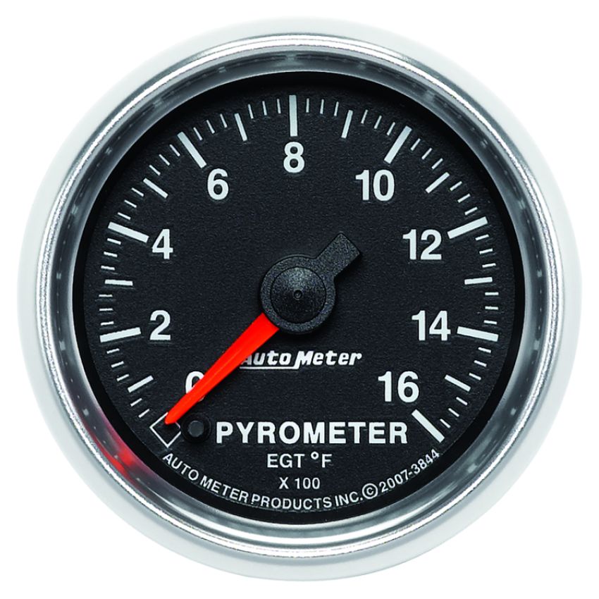 AutoMeter 3844 GAUGE, PYROMETER (EGT), 2 1/16