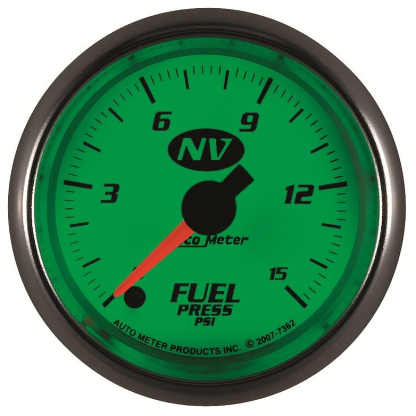 AutoMeter 7362 GAUGE, FUEL PRESSURE, 2 1/16