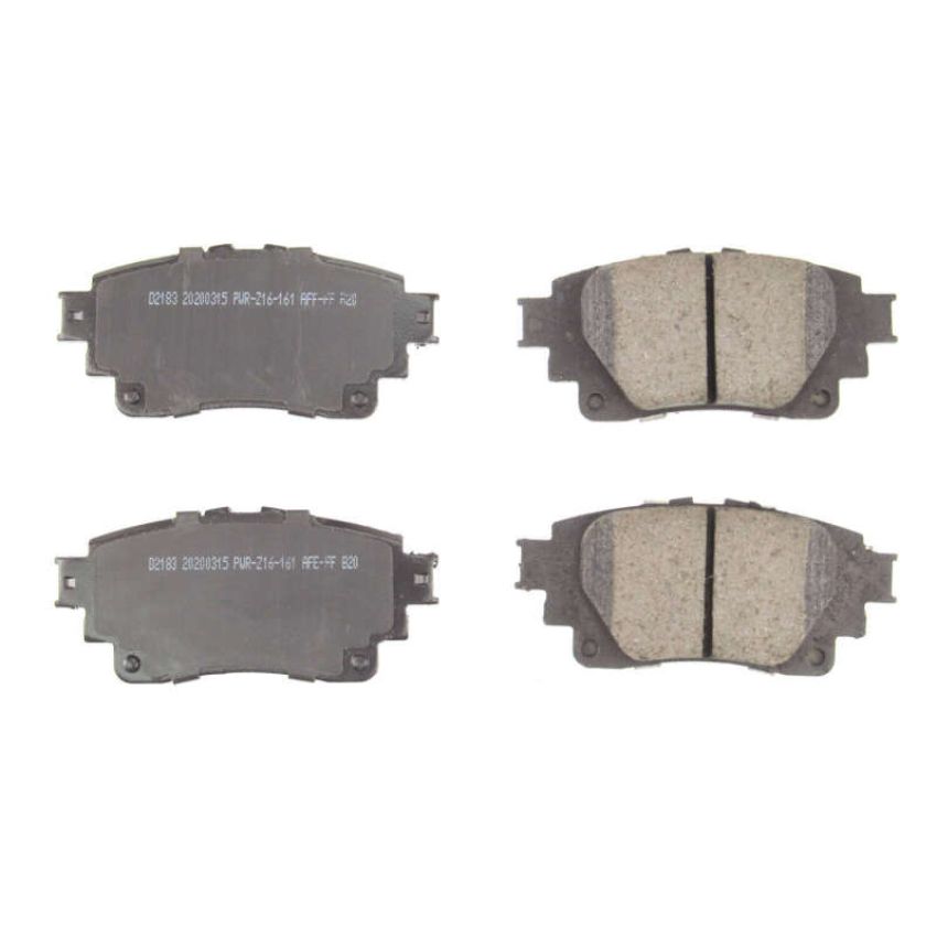 PowerStop 16-2183 PowerStop - Z16 Low-Dust Ceramic Brake Pads