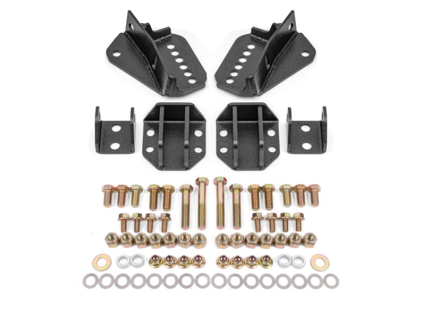 BMR Suspension CCK402H Coilover Conversion Kit, Rear, Adjust Shock Mt, W/o CAB