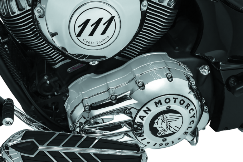 Kuryakyn 5643 Inner Primary Cover 14-23 Indian Models Chrome
