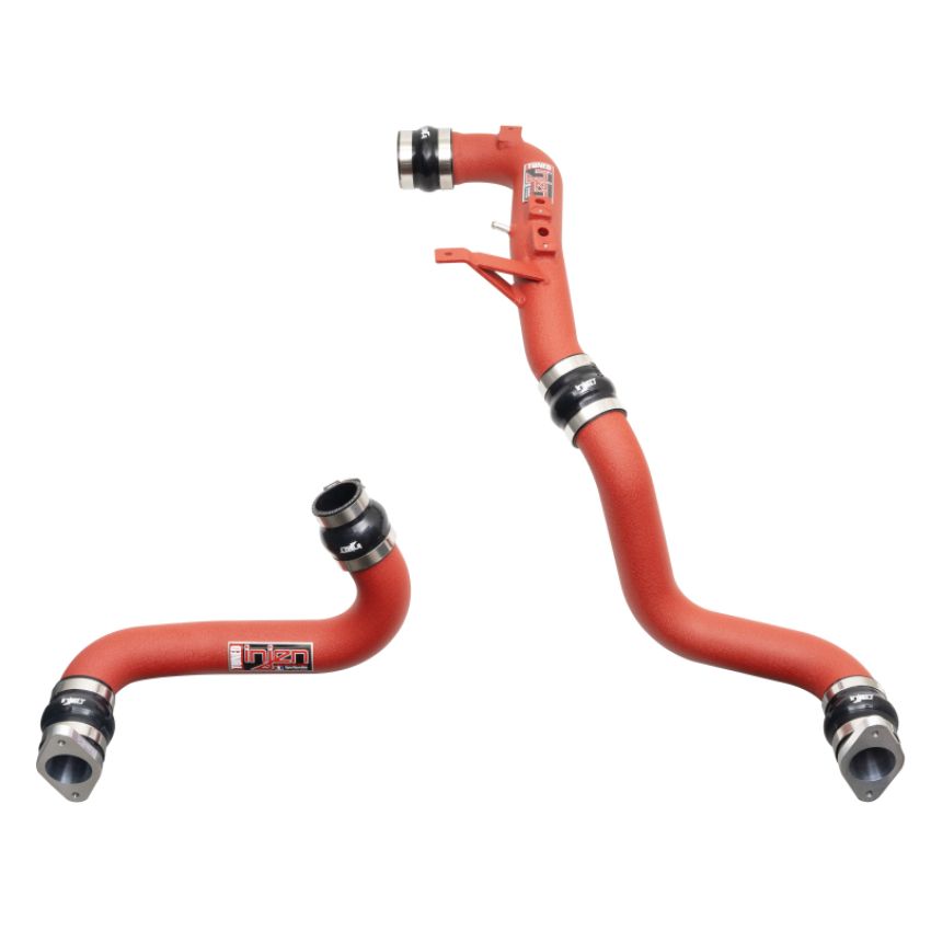 Injen SES1586ICPWR 22-23 Honda/Acura Civic/Si/Integra 1.5L Turbo Aluminum Intercooler Pipe Kit - Wrinkle Red