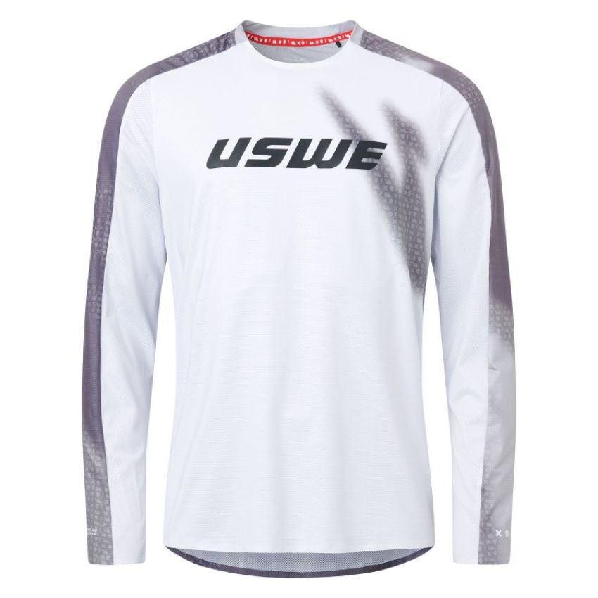 USWE 80951021025105 Kalk Off-Road Jersey Adult White - Medium