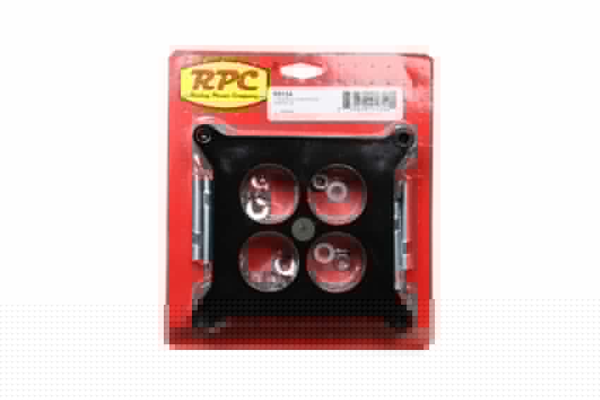 RACING POWER CO-PACKAGED RPCR9134 1In Phenolic Carb Space r- Ported